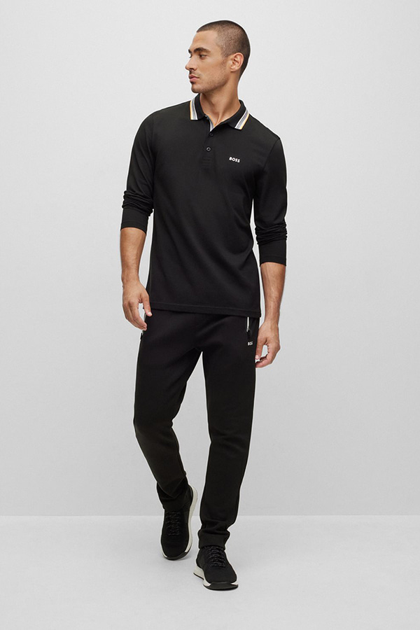 POLO T-SHIRT BOSS - 003 BLACK